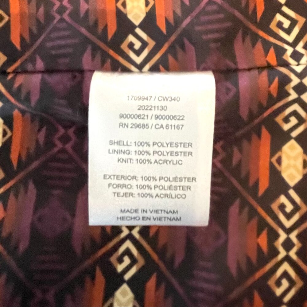 Pendleton‎ Women's Size Medium Zip Up Coat - Picture 8 of 9